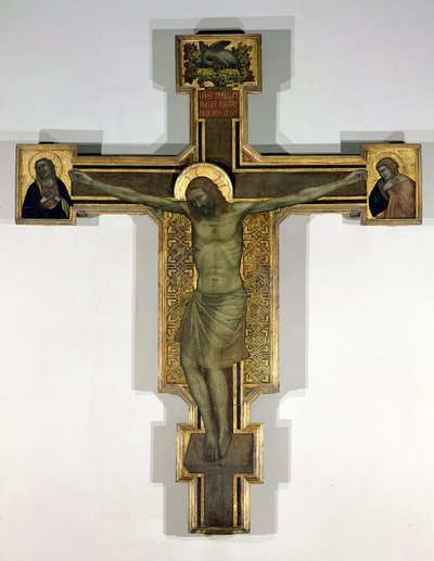 Crucifix by Ambrogio Bondone Giotto